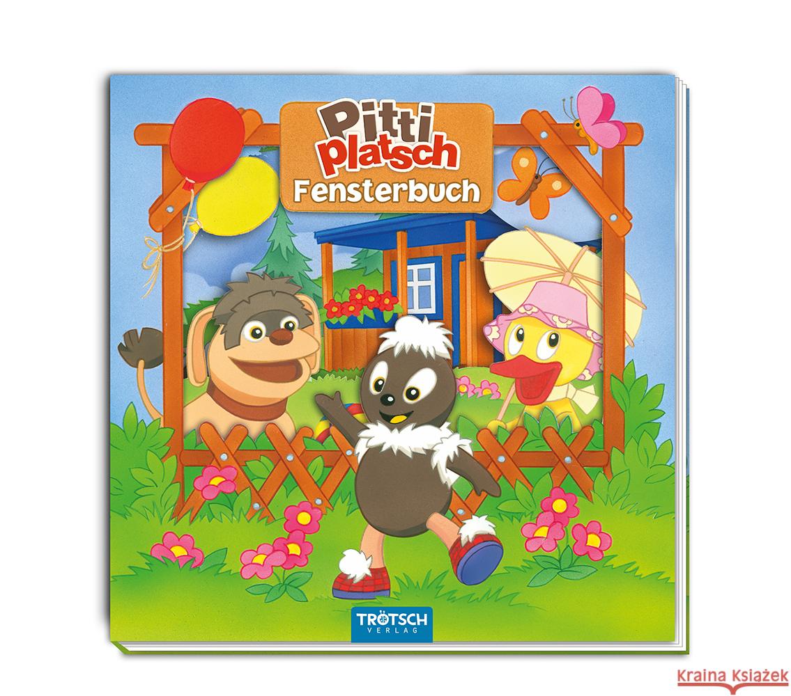 Trötsch Pittiplatsch Fensterbuch  9783965526280 Trötsch - książka