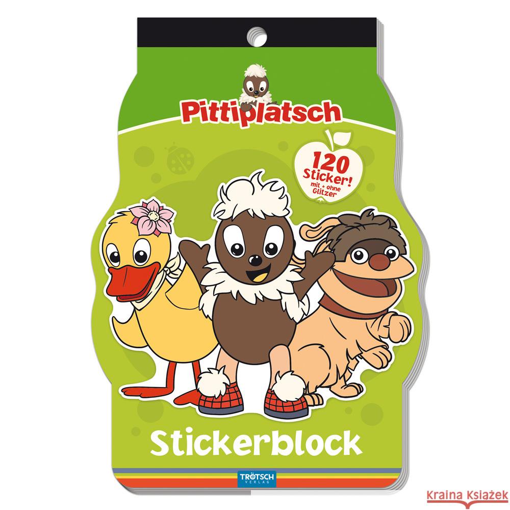 Trötsch Sandmann Stickerblock Pittiplatsch  4251901590268 Trötsch - książka