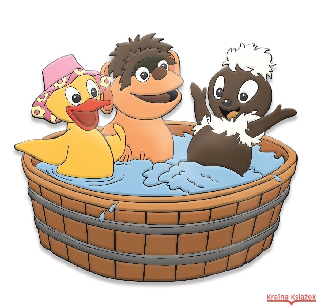 Trötsch Unser Sandmännchen 3D-Magnet Badespaß  4260500164916 Trötsch - książka