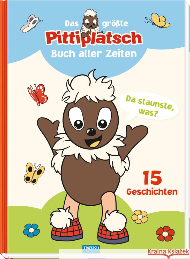 Trötsch Unser Sandmännchen Kinderbuch Das größte Pittiplatsch Buch aller Zeiten  9783965526211 Trötsch - książka