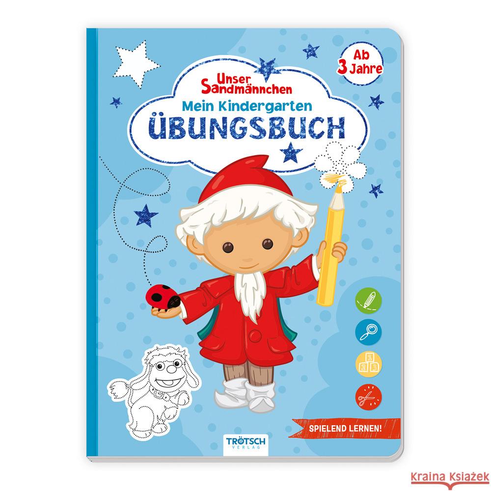 Trötsch Unser Sandmännchen Mein Kindergartenübungsbuch Beschäftigungsbuch  9783988022950 Trötsch - książka