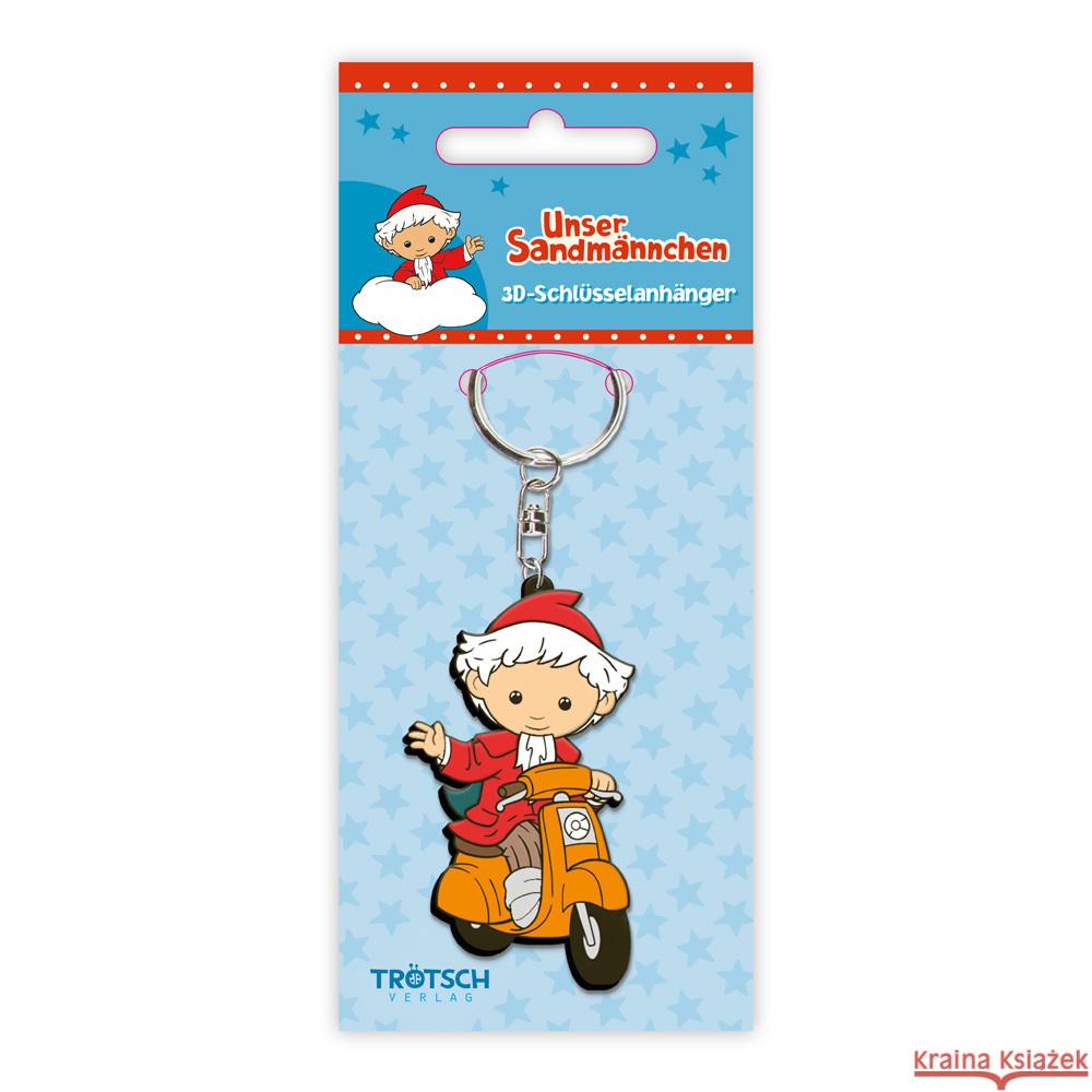 Trötsch Unser Sandmännchen Schlüsselanhänger Roller  4251901505538 Trötsch - książka