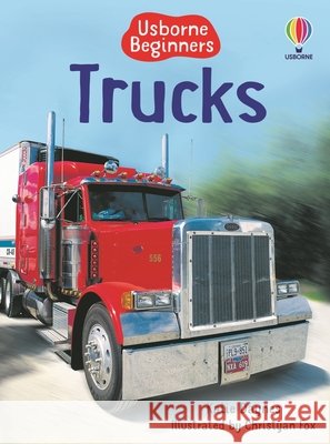 Trucks Katie Daynes Christyan Fox 9781836052425 Usborne Books - książka