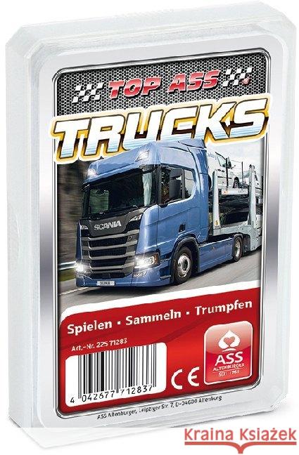 Trucks, Quartett (Kartenspiel)  4042677712233 ASS Spielkartenfabrik - książka