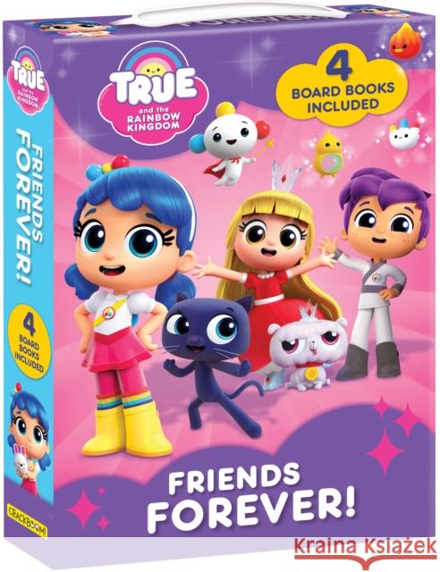 True and the Rainbow Kingdom: Friends Forever: 4 Books Included Guion, Marine 9782898020650 Crackboom! Books - książka