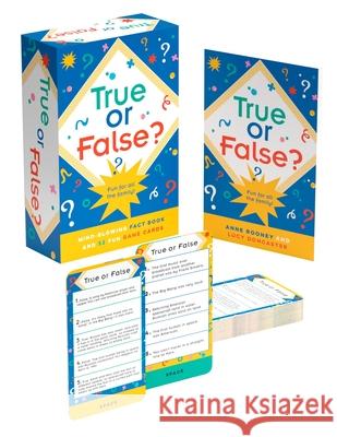 True or False?: Mind-Blowing 128-Page Book with 52 Incredible Fact Cards Ivy Finnegan 9781398843745 Arcturus Editions - książka