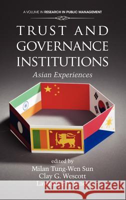 Trust and Governance Institutions: Asian Experiences (Hc) Sun, Milan Tung 9781617359484 Information Age Publishing - książka