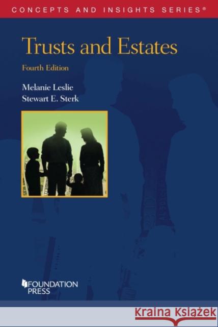 Trusts and Estates Stewart E. Sterk 9781647087494 West Academic Publishing - książka