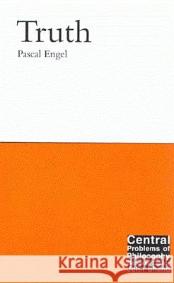 Truth, 4 Engel, Pascal 9780773524620 McGill-Queen's University Press - książka