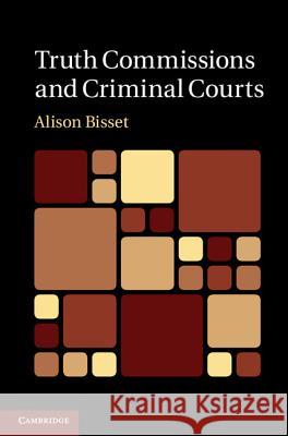 Truth Commissions and Criminal Courts Alison Bisset 9781107008038  - książka