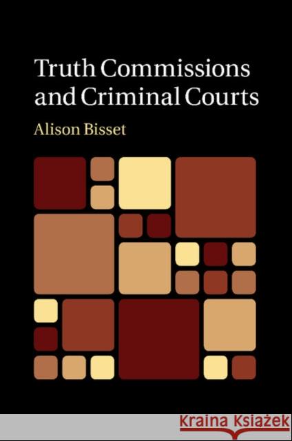 Truth Commissions and Criminal Courts Alison Bisset 9781107470965 Cambridge University Press - książka