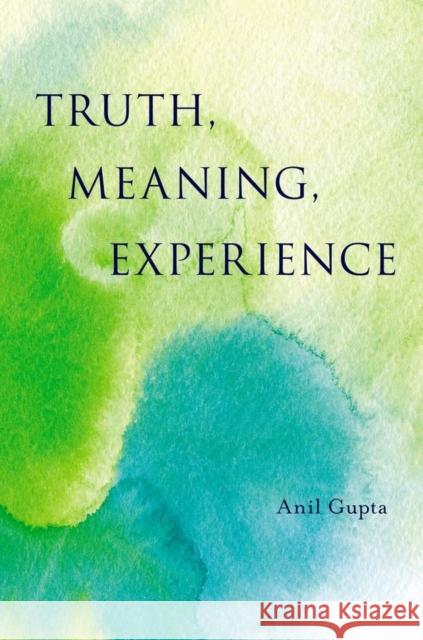Truth, Meaning, Experience Anil K. Gupta 9780195136036 Oxford University Press, USA - książka