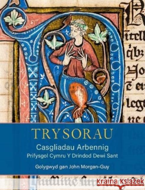 Trysorau: Casgliadau Arbennig Prifysgol Cymru Y Drindod Dewi Sant John Morgan-Guy Martin Crampin  9781786839251 University of Wales Press - książka