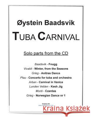 Tuba Carnival Solo Collection Various Various Oystein Baadsvik Antonio Vivaldi 9781517021832 Createspace - książka