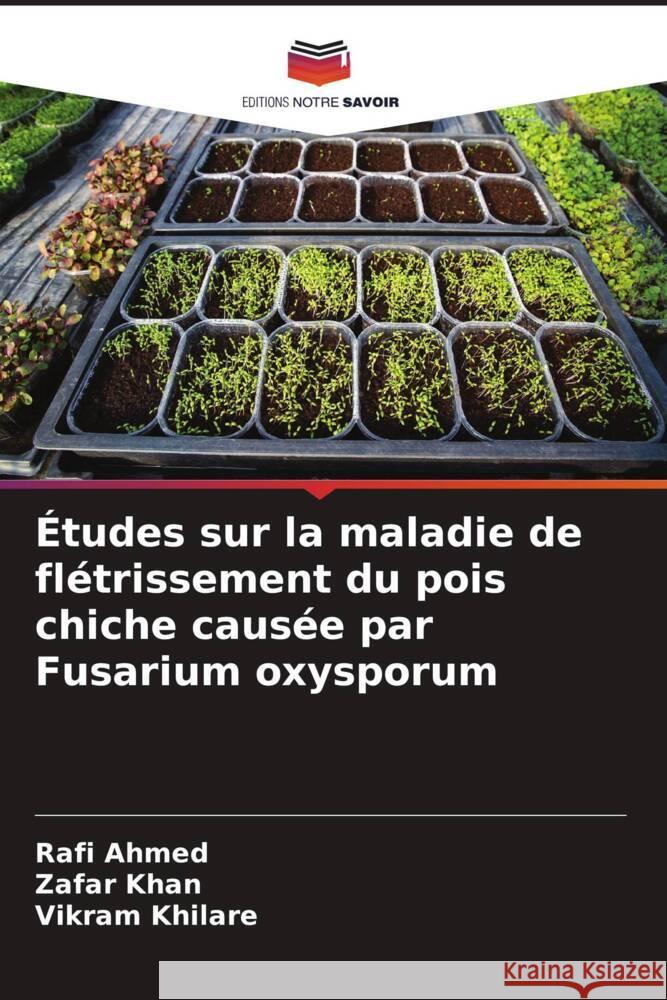 Études sur la maladie de flétrissement du pois chiche causée par Fusarium oxysporum Ahmed, Rafi, Khan, Zafar, Khilare, Vikram 9786204947983 Editions Notre Savoir - książka