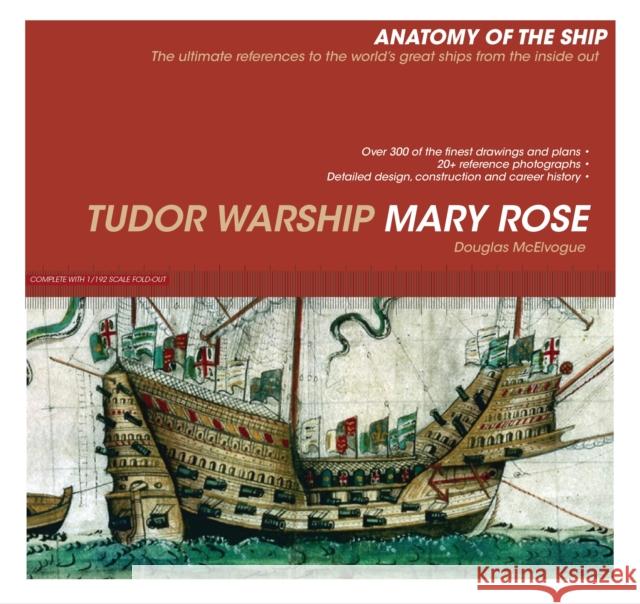 Tudor Warship Mary Rose Douglas McElvogue 9781472845733 Bloomsbury Publishing PLC - książka