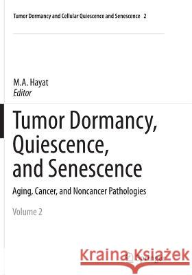 Tumor Dormancy, Quiescence, and Senescence, Volume 2: Aging, Cancer, and Noncancer Pathologies Hayat, M. A. 9789402407662 Springer - książka