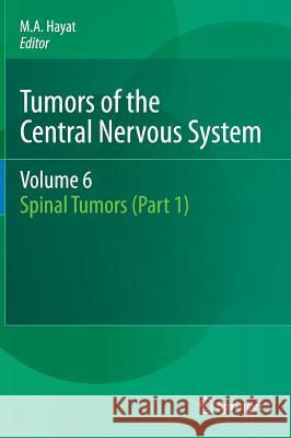 Tumors of the Central Nervous System, Volume 6: Spinal Tumors (Part 1) Hayat, M. A. 9789400728653 Springer - książka