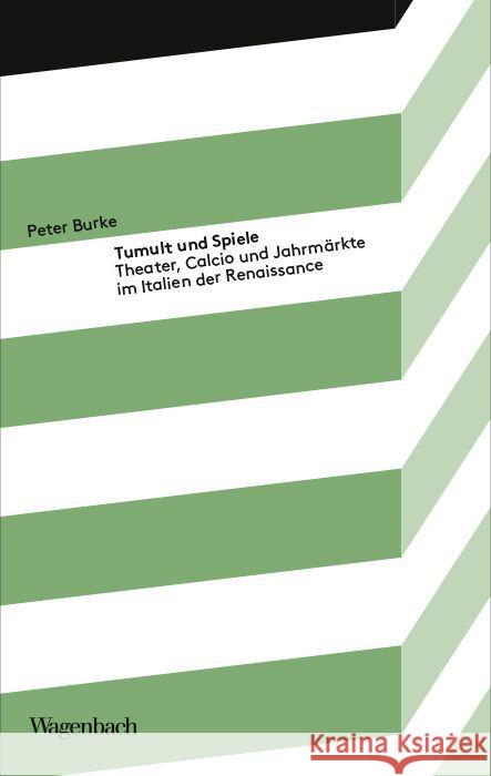 Tumult und Spiele Burke, Peter 9783803151940 Wagenbach - książka