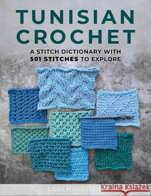Tunisian Crochet: A Stitch Dictionary with 501 Stitches to Explore Lori Harrison 9780811776547 Stackpole Books - książka