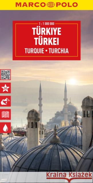 Turkey / Turkiye Marco Polo Map Marco Polo 9783575017734 MAIRDUMONT GmbH & Co. KG - książka