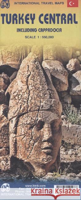 Turkey Central and Cappadocia: 2015  9781553412298 ITMB Publishing - książka