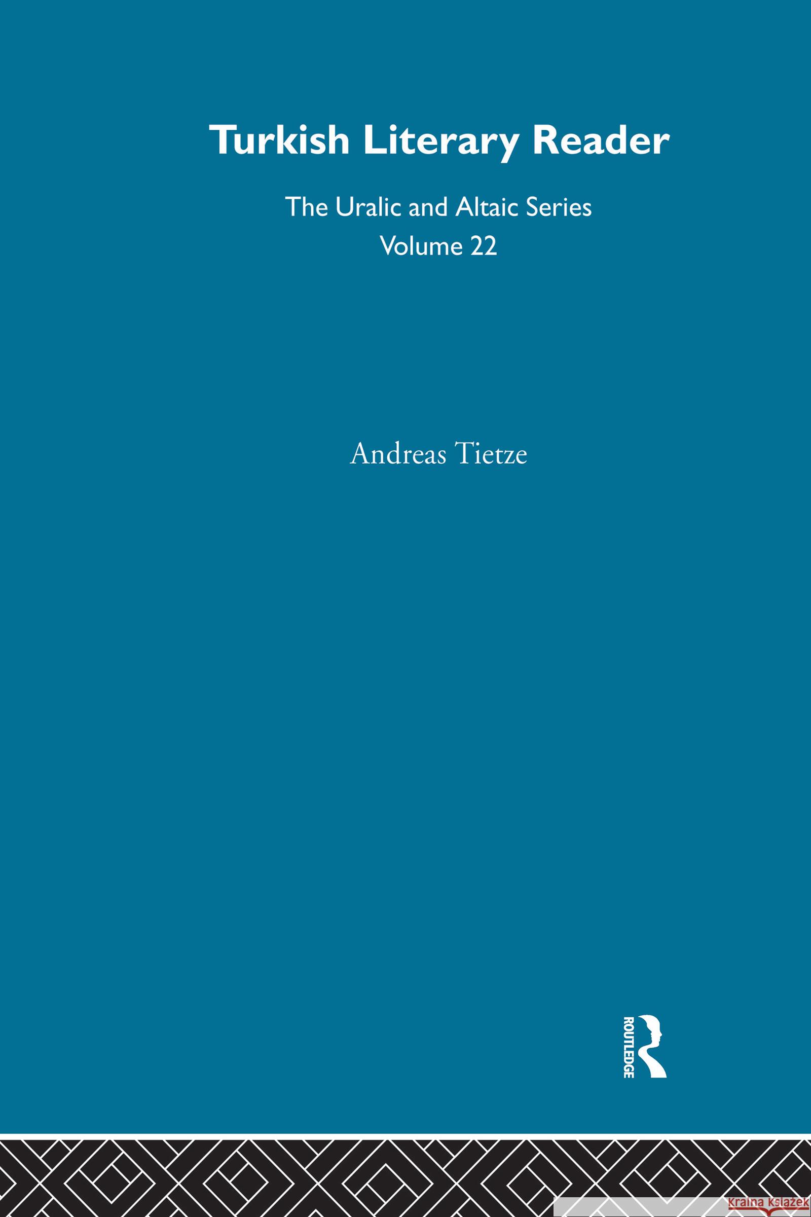 Turkish Literary Reader Andreas Tietze 9780700708222 Taylor & Francis - książka
