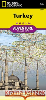 Türkiye (Turkey) Map National Geographic Maps 9781566956116 Not Avail - książka