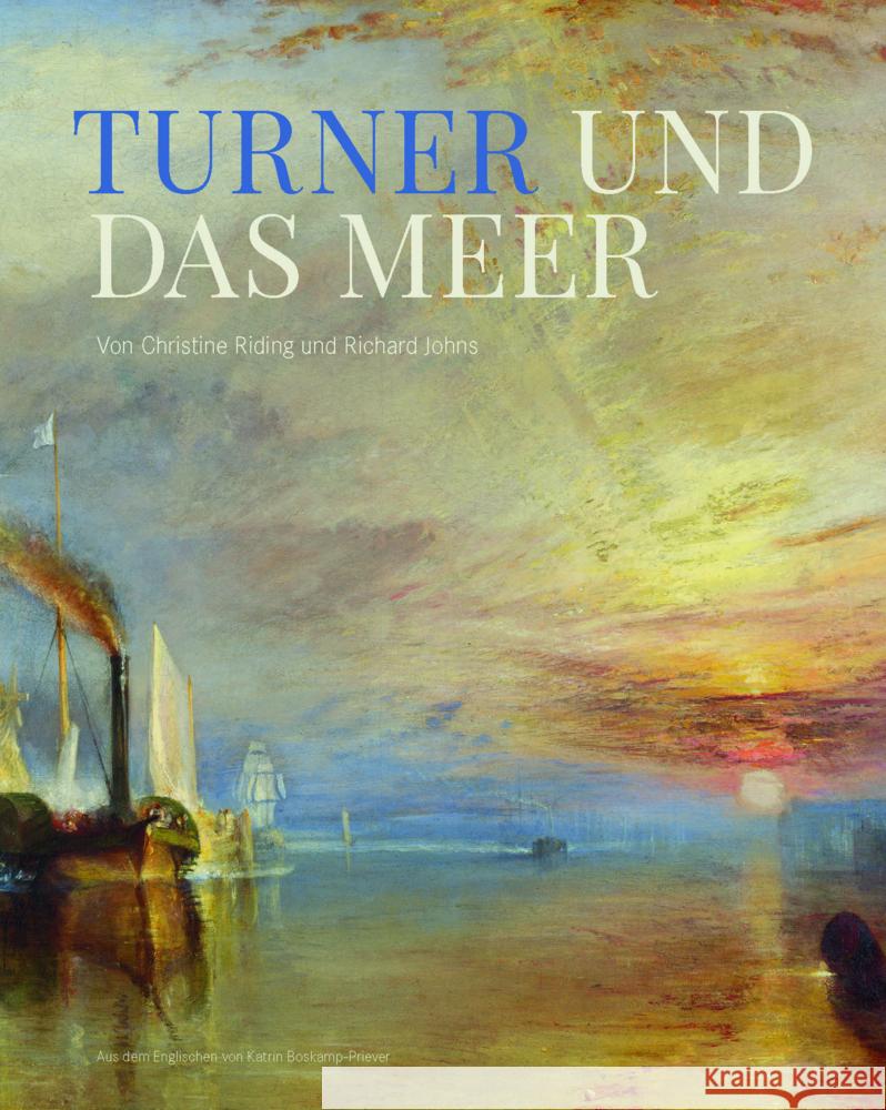 Turner und das Meer Riding, Christine, Johns, Richard 9783968490960 Favoritenpresse - książka