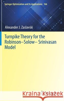 Turnpike Theory for the Robinson-Solow-Srinivasan Model Alexander J. Zaslavski 9783030603069 Springer - książka