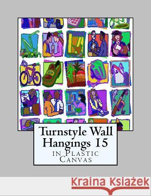 Turnstyle Wall Hangings 15: In Plastic Canvas Dancing Dolphin Patterns 9781985587625 Createspace Independent Publishing Platform - książka