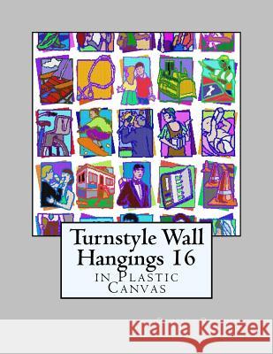 Turnstyle Wall Hangings 16: In Plastic Canvas Dancing Dolphin Patterns 9781985587717 Createspace Independent Publishing Platform - książka