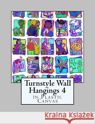Turnstyle Wall Hangings 4: In Plastic Canvas Dancing Dolphin Patterns 9781985587014 Createspace Independent Publishing Platform - książka