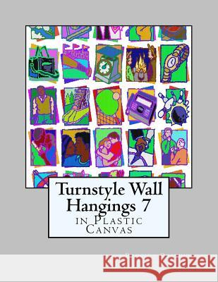 Turnstyle Wall Hangings 7: In Plastic Canvas Dancing Dolphin Patterns 9781985587120 Createspace Independent Publishing Platform - książka