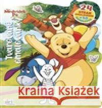 Tvarované omalovánky Medvídek Pú  8595593847047 Jiri models - książka