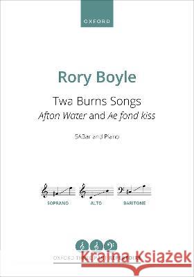 Twa Burns Songs Rory Boyle   9780193566910 Oxford University Press - książka