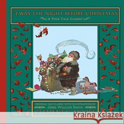 'Twas the Night Before Christmas: A Christmas Holiday Book for Kids Moore, Clement Clarke 9780544325241 Harcourt Brace and Company - książka