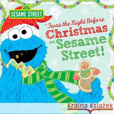 Twas the Night Before Christmas on Sesame Street Sesame Workshop 9781402297403 Sourcebooks Jabberwocky - książka