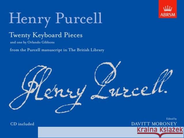 Twenty Keyboard Pieces and one by Orlando Gibbons  9781860961281 Associated Board of the Royal Schools of Musi - książka