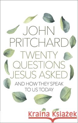 Twenty Questions Jesus Asked: And How They Speak To Us Today John Pritchard 9780281085644 SPCK Publishing - książka