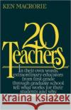 Twenty Teachers Ken Macrorie 9780195049824 Oxford University Press