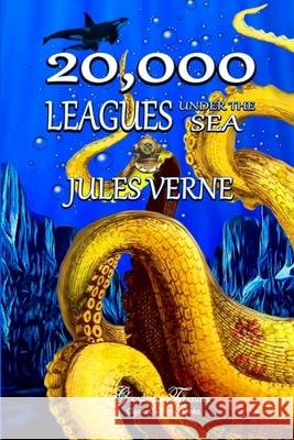 TWENTY THOUSAND LEAGUES UNDER THE SEA GRANDMA’S TREASURES, JULES VERNE 9780359537464 Lulu.com - książka
