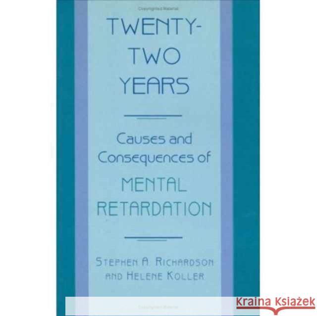 Twenty-Two Years Richardson 9780674212978 Harvard University Press - książka