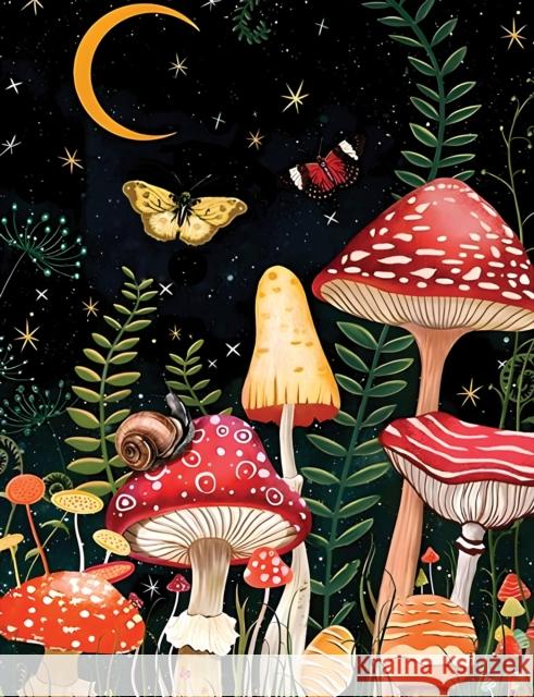 Twilight Mushroom Journal Editors of Chartwell Books 9780785846857 Quarto Publishing Group USA Inc - książka