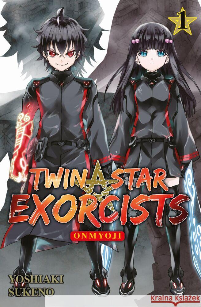 Twin Star Exorcists - Onmyoji 01 Sukeno, Yoshiaki 9783741642876 Panini Manga und Comic - książka