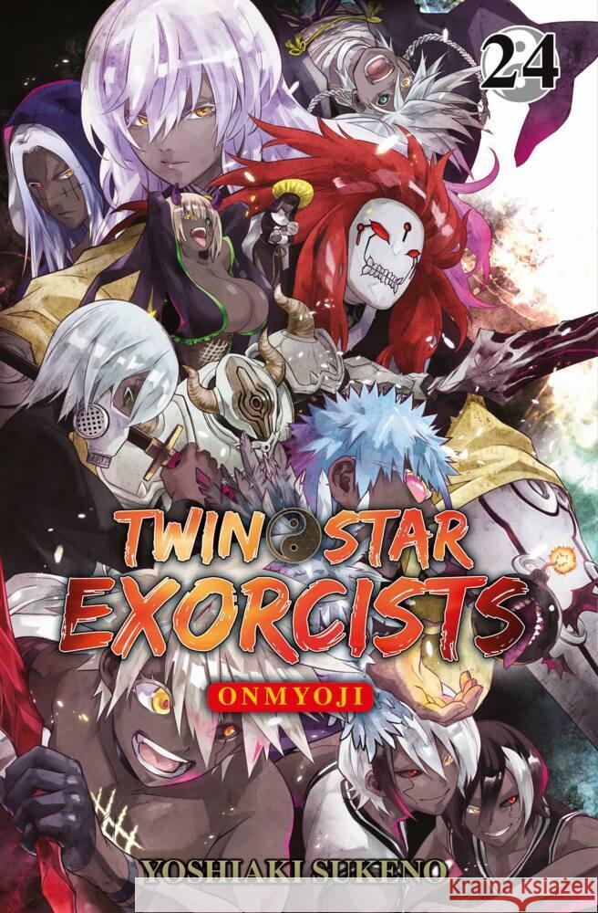 Twin Star Exorcists - Onmyoji 24 Sukeno, Yoshiaki 9783741634345 Panini Manga und Comic - książka