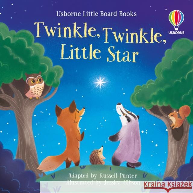 Twinkle, twinkle little star Russell Punter 9781474969659 Usborne Publishing Ltd - książka