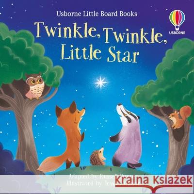 Twinkle, Twinkle, Little Star Russell Punter Jessica Gibson 9781836054412 Usborne Books - książka