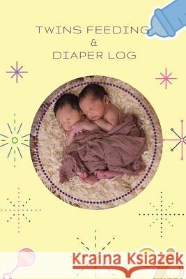 Twins Feeding and Diaper Log Stork's Publishers 9781542736787 Createspace Independent Publishing Platform - książka