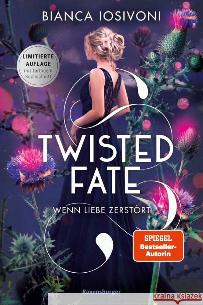 Twisted Fate, Band 2: Wenn Liebe zerstört (Epische Romantasy von SPIEGEL-Bestsellerautorin Bianca Iosivoni | Limitierte Auflage mit Farbschnitt) Iosivoni, Bianca 9783473402205 Ravensburger Verlag - książka